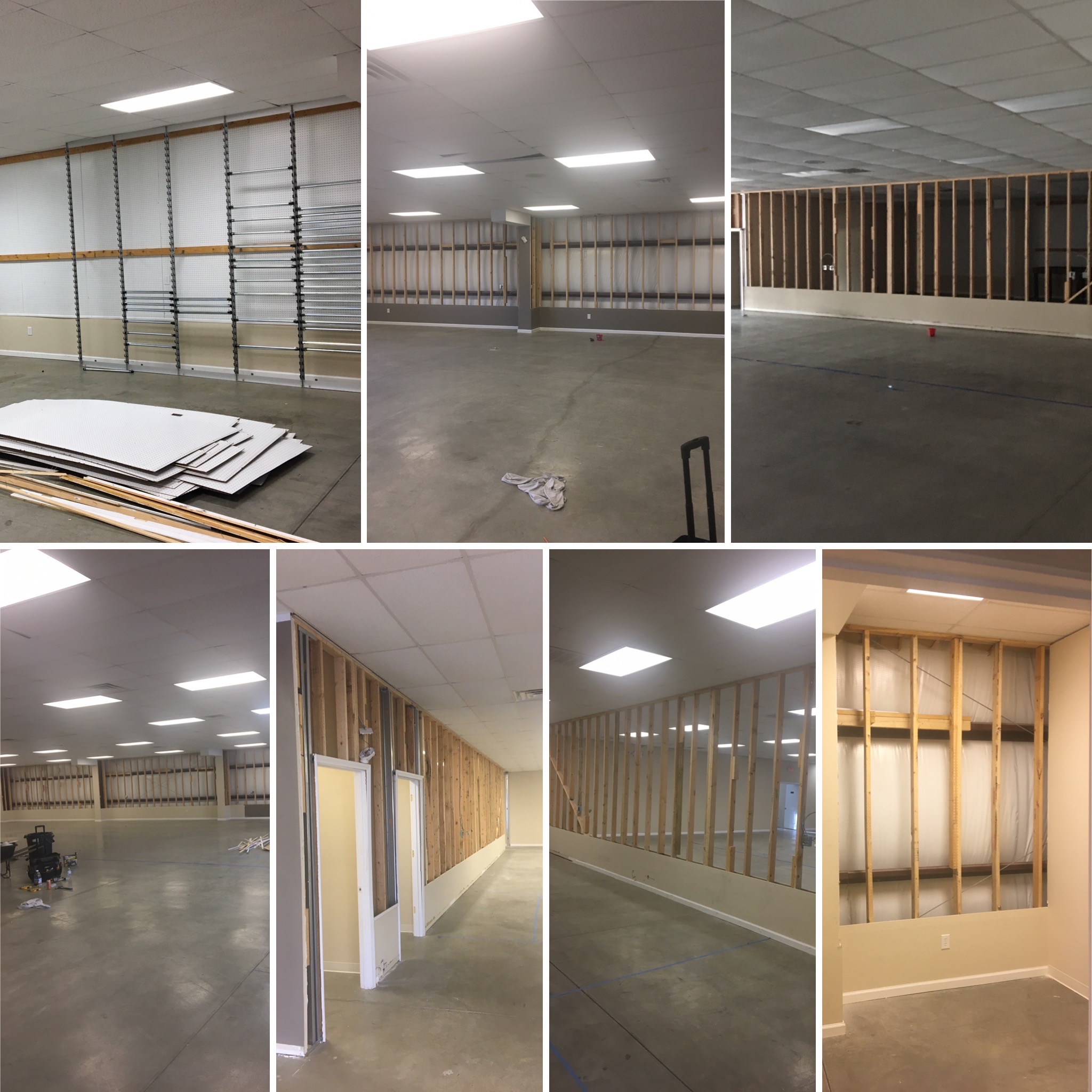 We completed some demolition work for a local bridal shop that is moving to this new building!