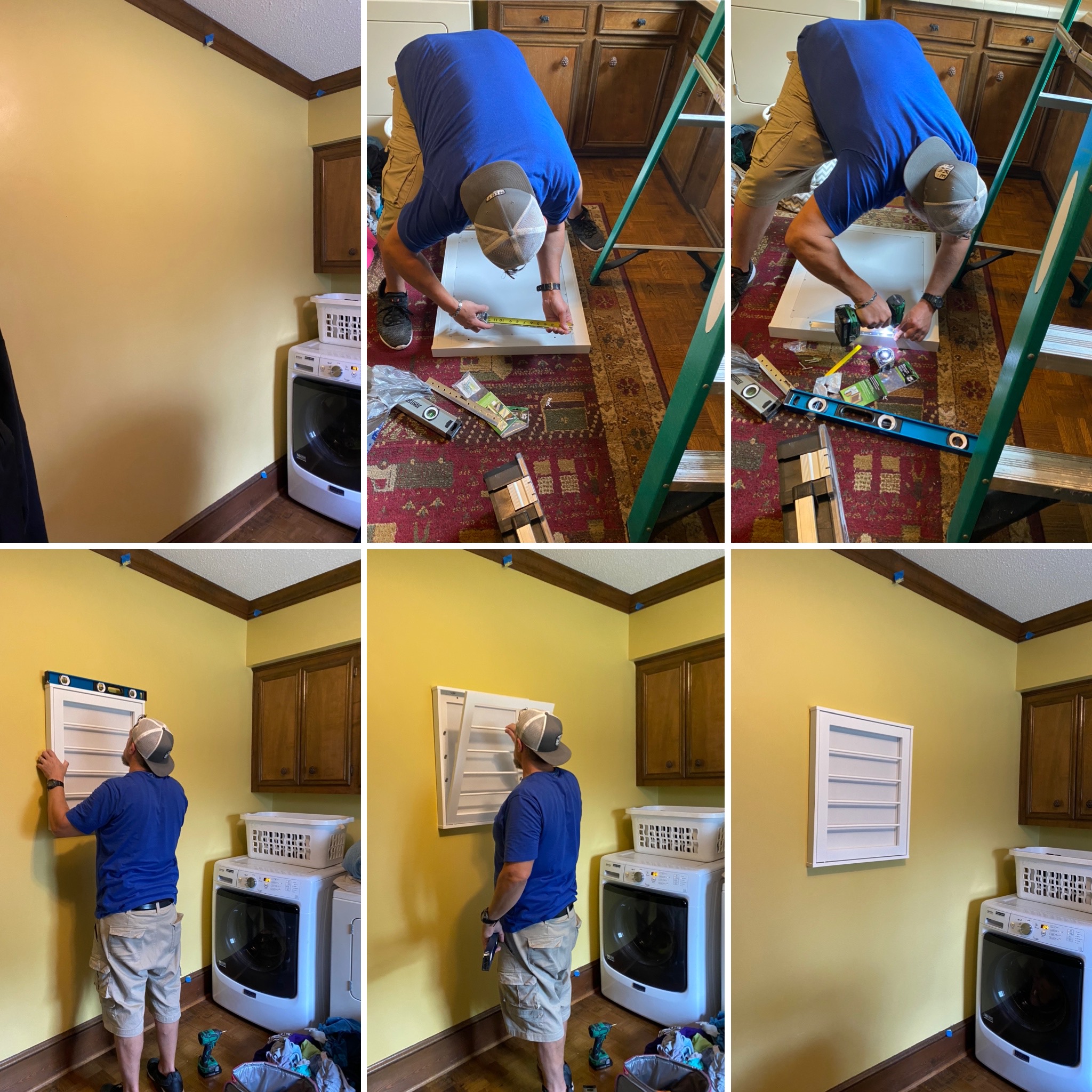 Hung Dryer Rack for Customer.