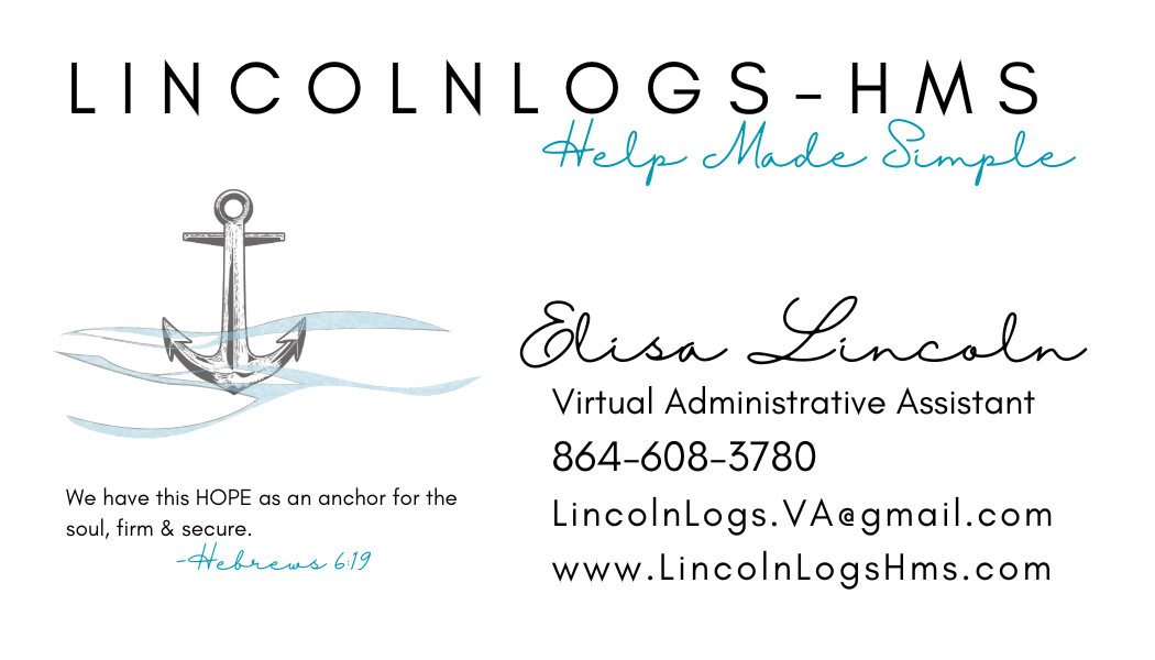 LincolnLogs VA Business Card
